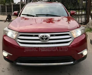 Toyota Highlander Limited 2011 Red