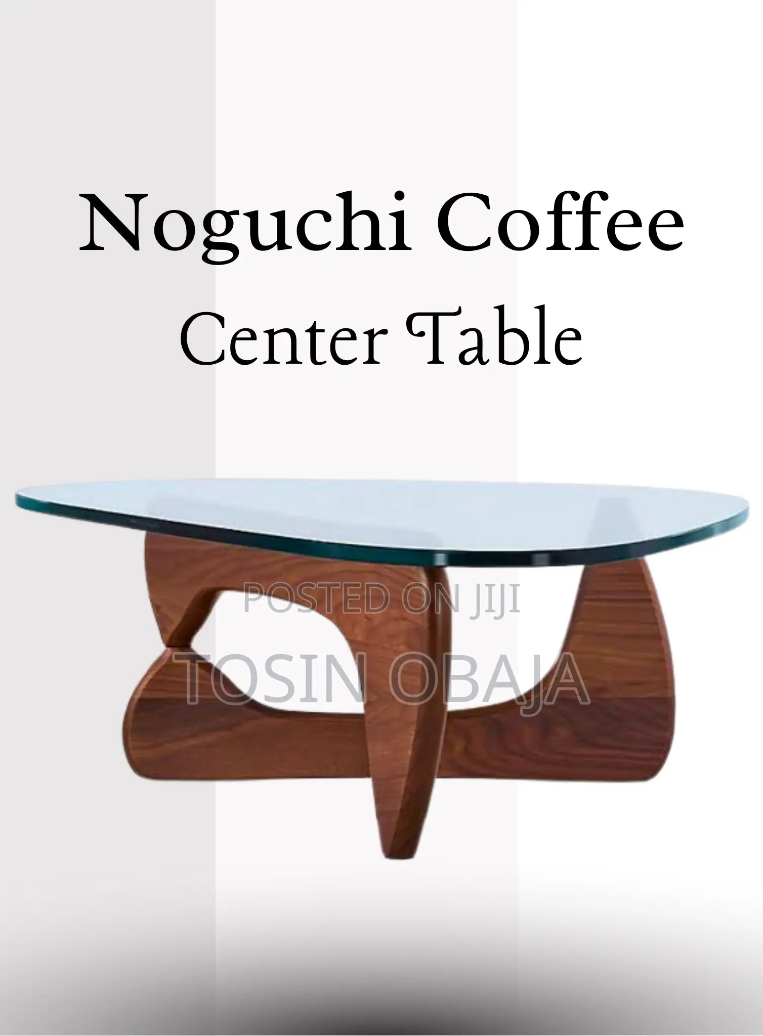 Center Table With 2 Side Stools (Dark Brown - King Sized)