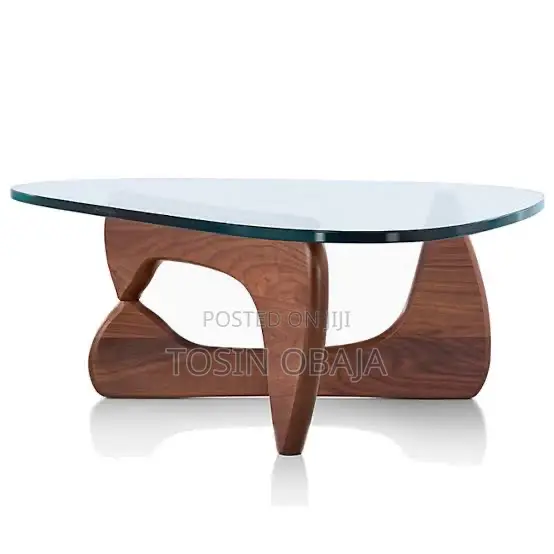 Center Table With 2 Side Stools (Dark Brown - King Sized)