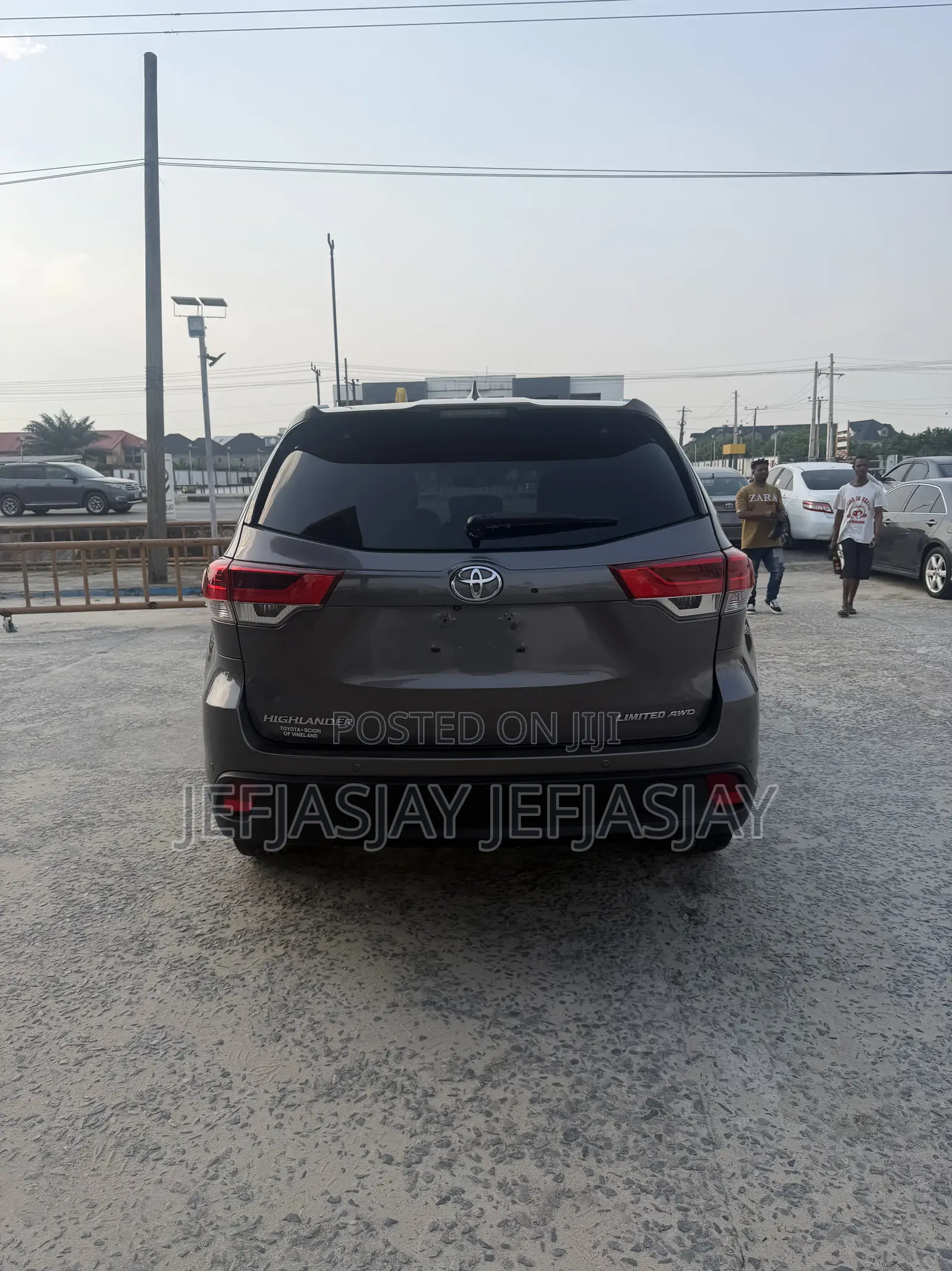 Toyota Highlander 2016 Gray