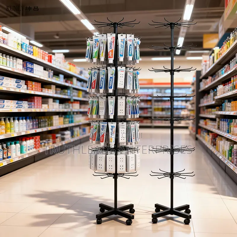 Rotating Display Rack