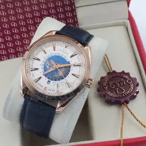 High Quality Automatic Omega Chain and Leather Straps for Men’S