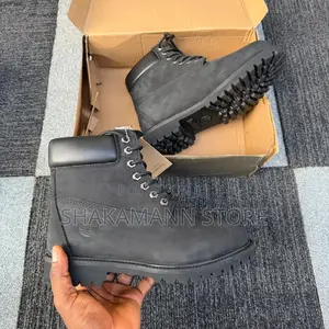 Original High Quality Prenium 6 Timberland Triple Black