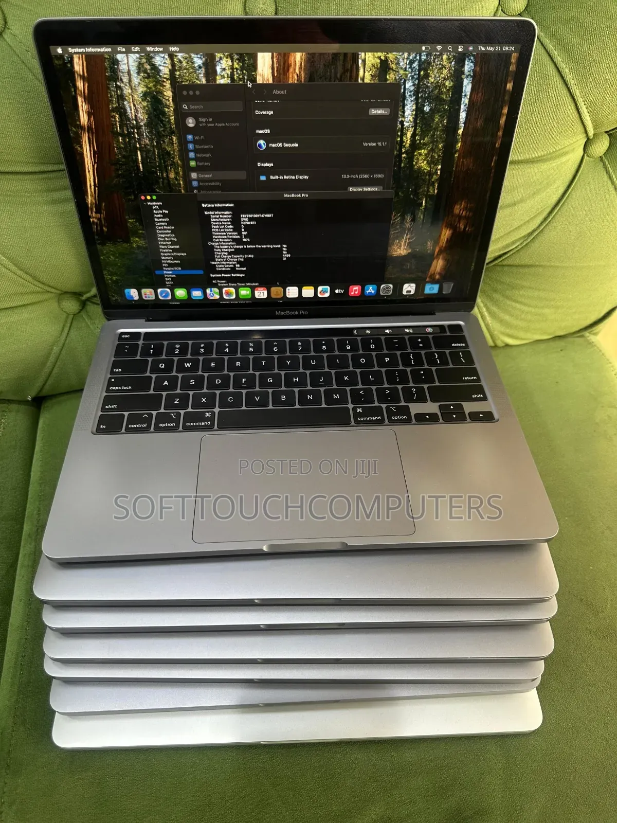 Laptop Apple MacBook Pro 2020 16GB Intel Core i5 SSD 512GB