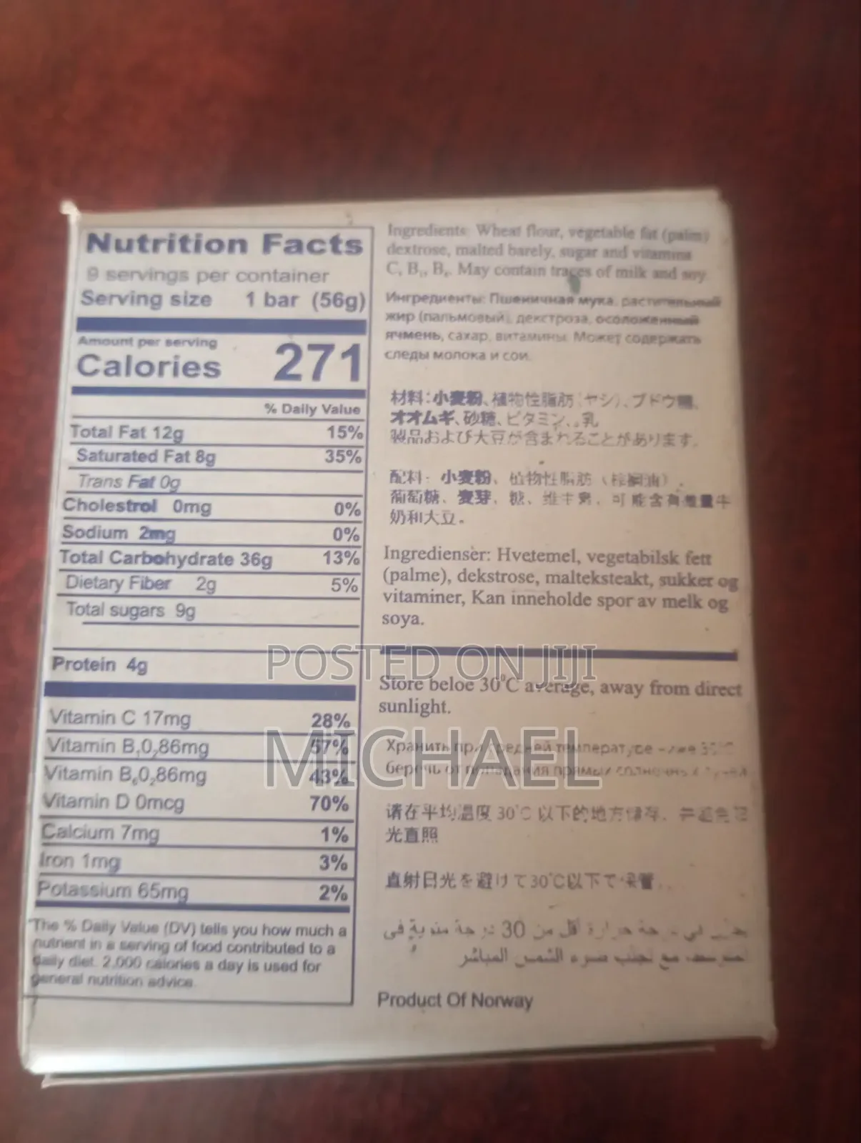 Original Seven Oceans Standard Emergency Ration