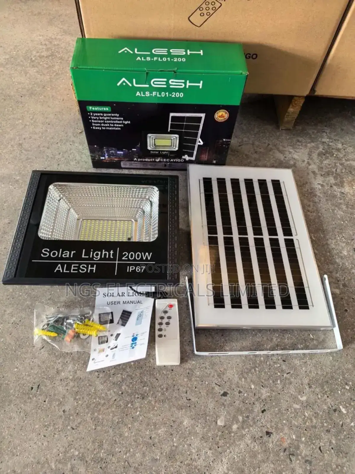 200w Solar Flood Light