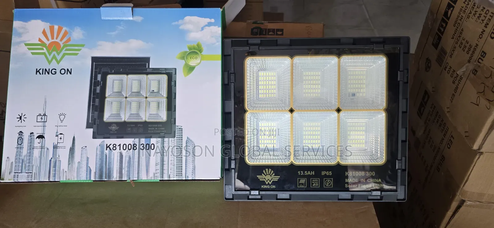 King on 300w Solar Flood Light