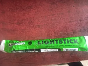 6" Green Our Glow Light Stick