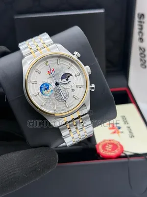 Men's Luxury Multi-Function Chronograph Analog Watch