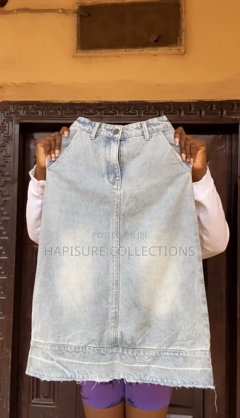 Denim Maxi Skirt