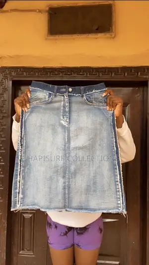 Denim Maxi Skirt