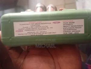Original Bright Star Permissible Flashlight