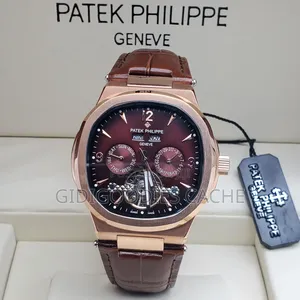 Rose Gold Automatic Tourbillon Dress Watch