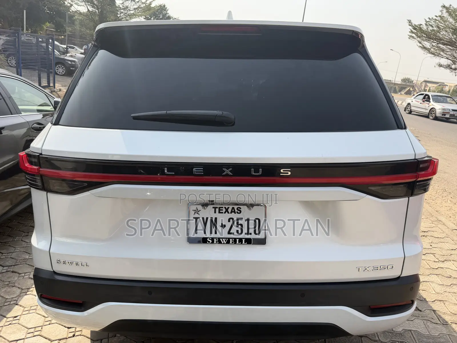 Lexus TX 2024 White