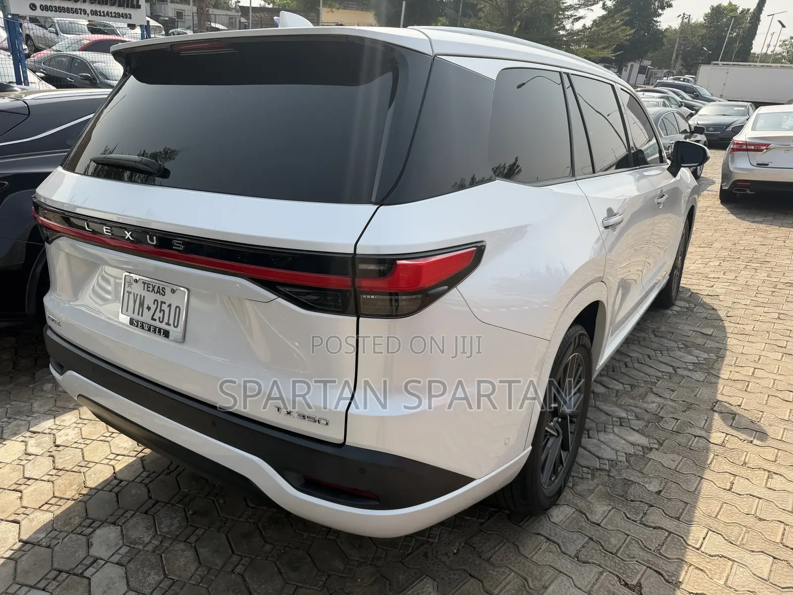 Lexus TX 2024 White