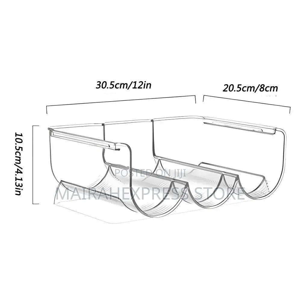 Stackable Wine Storage Display Rack (3 Units) T2mm7