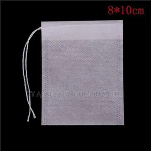 Big Size Empty Tea Bags With Drawstrings, 100 PCS Per Pack,