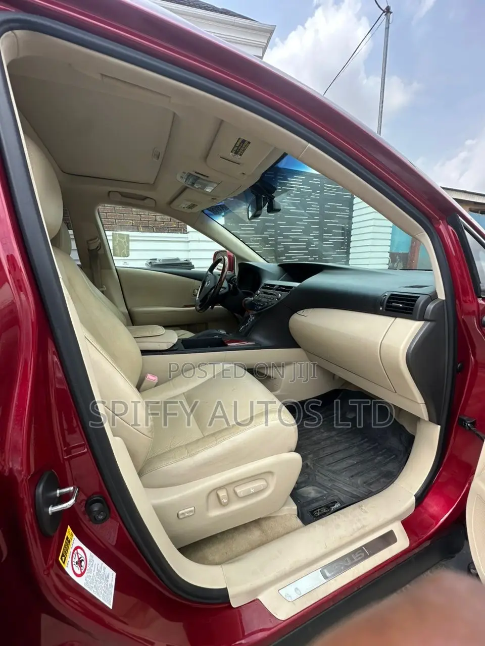 Lexus RX 350 2010 Maroon
