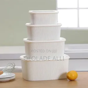 4pcs Food Storage Containers