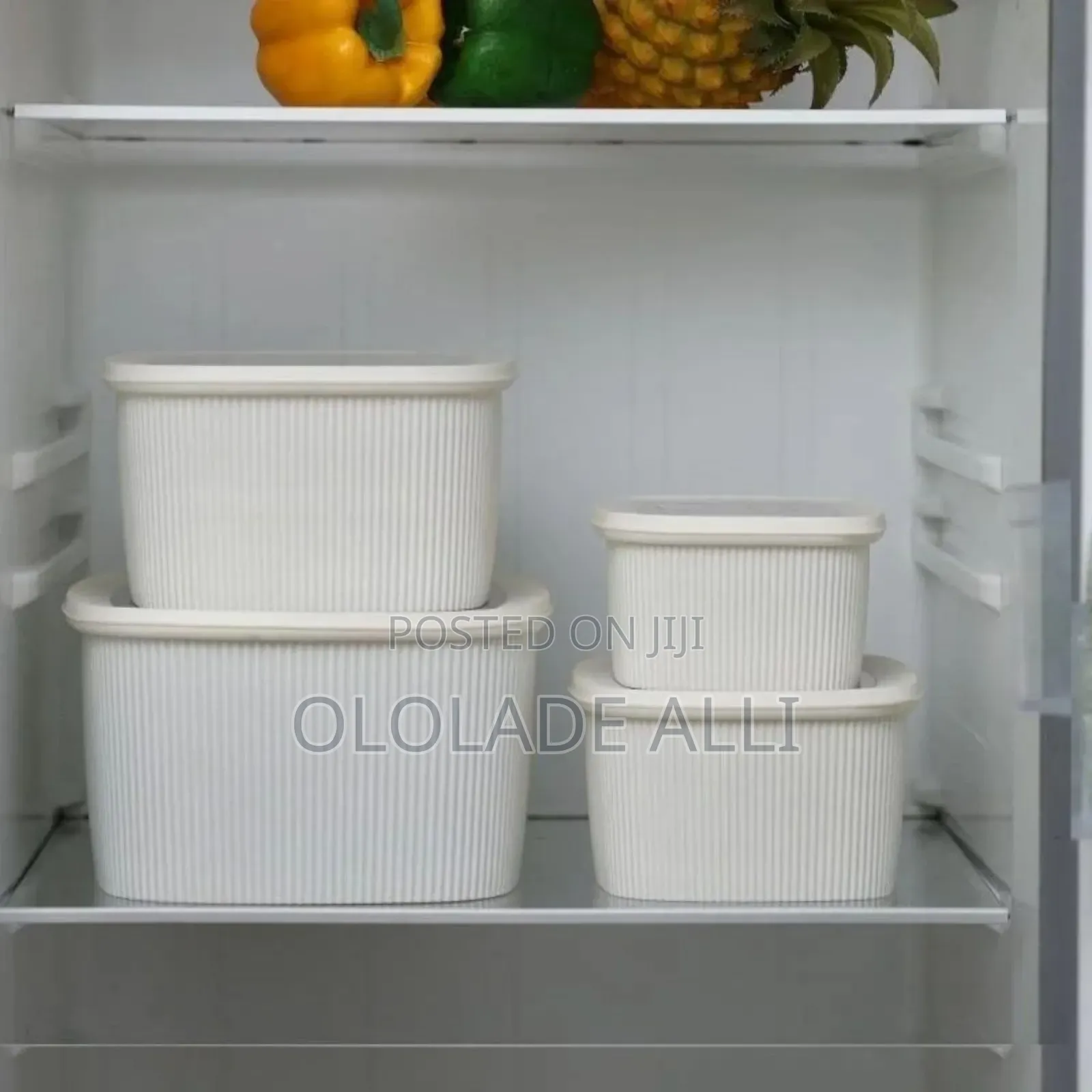 4pcs Food Storage Containers