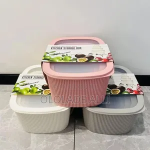 4pcs Food Storage Containers