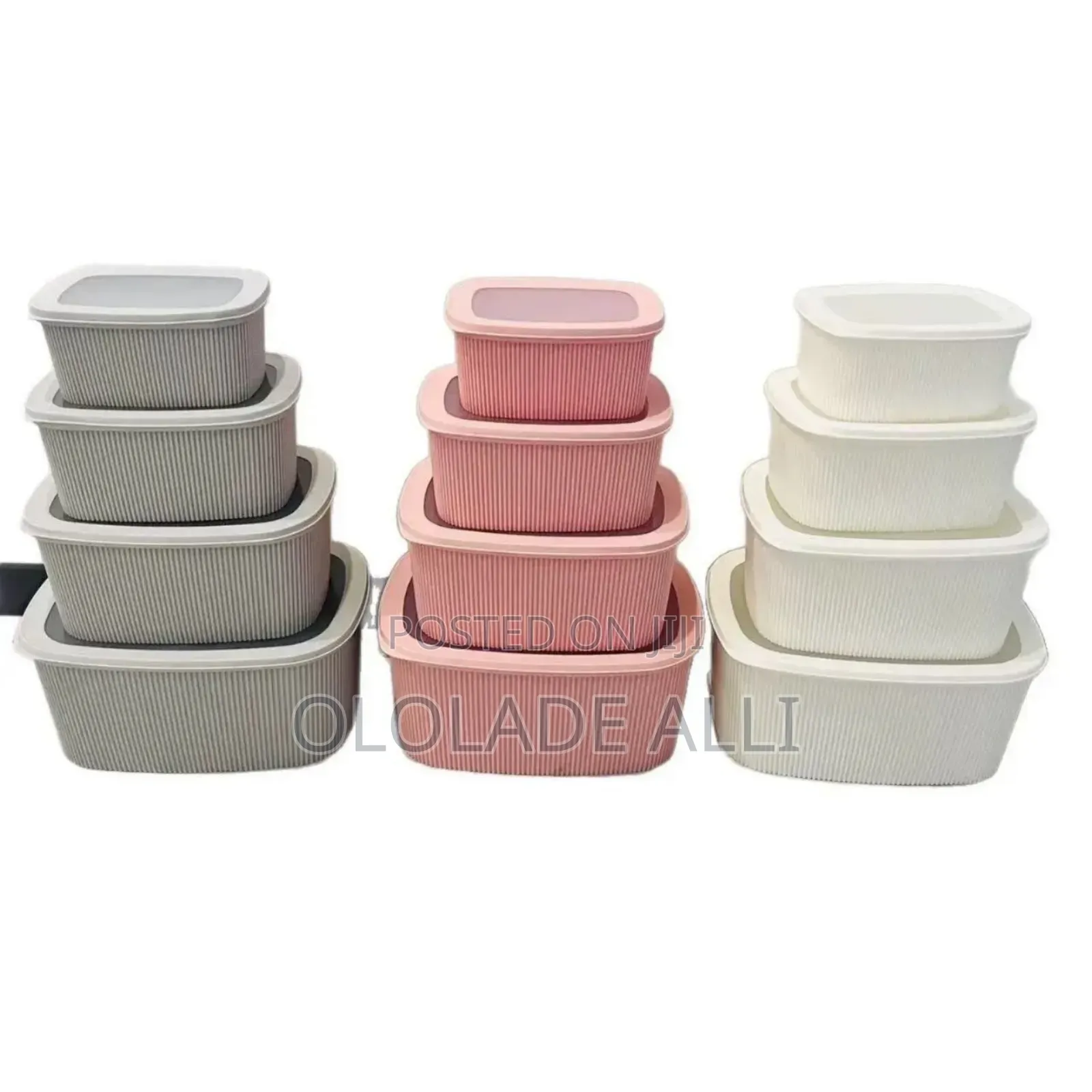 4pcs Food Storage Containers