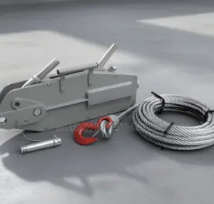 Aluminum Alloy Manual Wire Rope Pulling Hoist Hand Winch – 5.4t × 20m