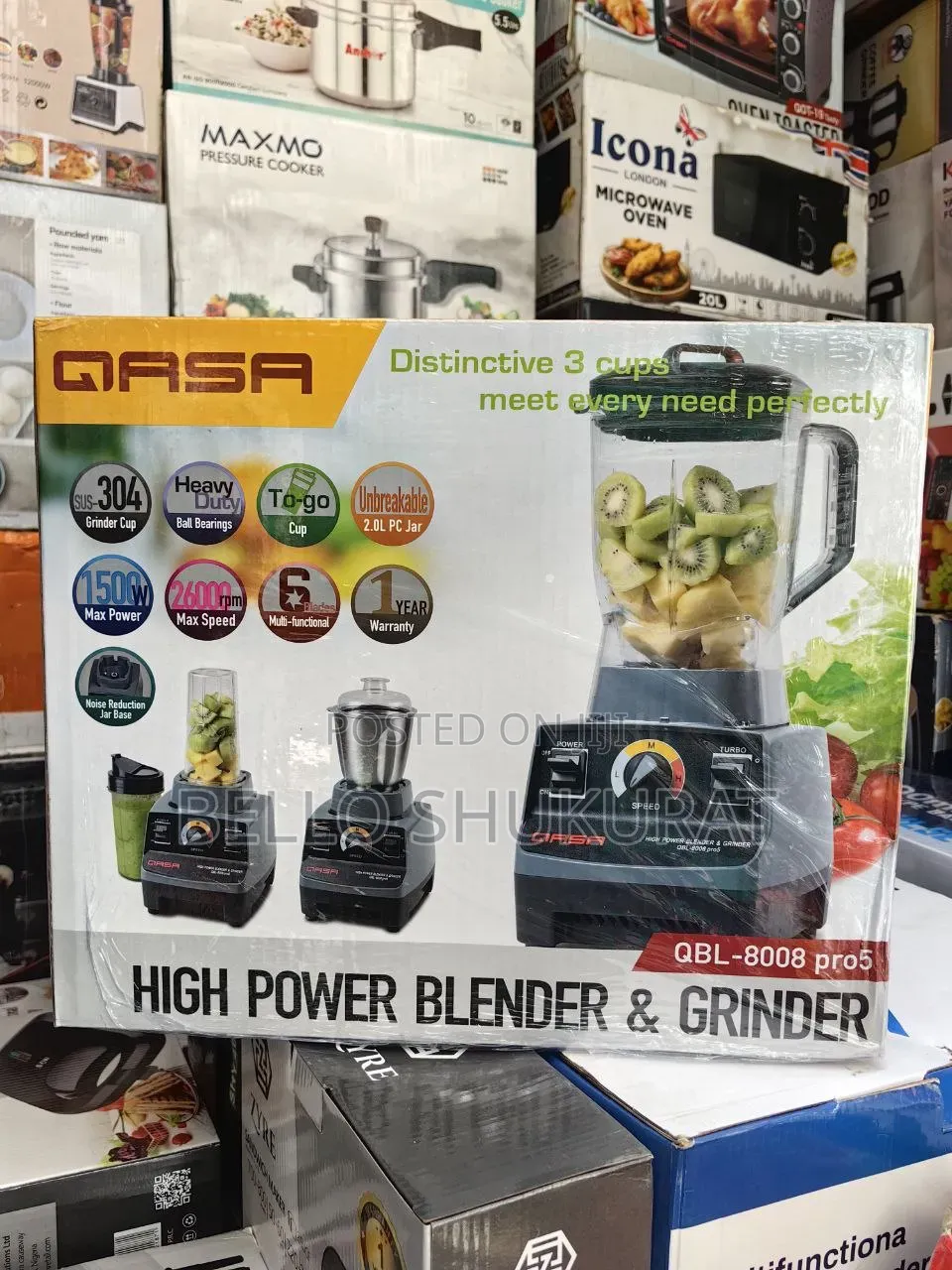 Commercial Blender Qasa