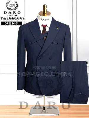 Classic Double Breasted Suit