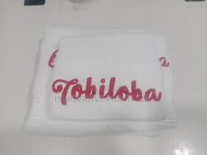 Towel Monogram Printing