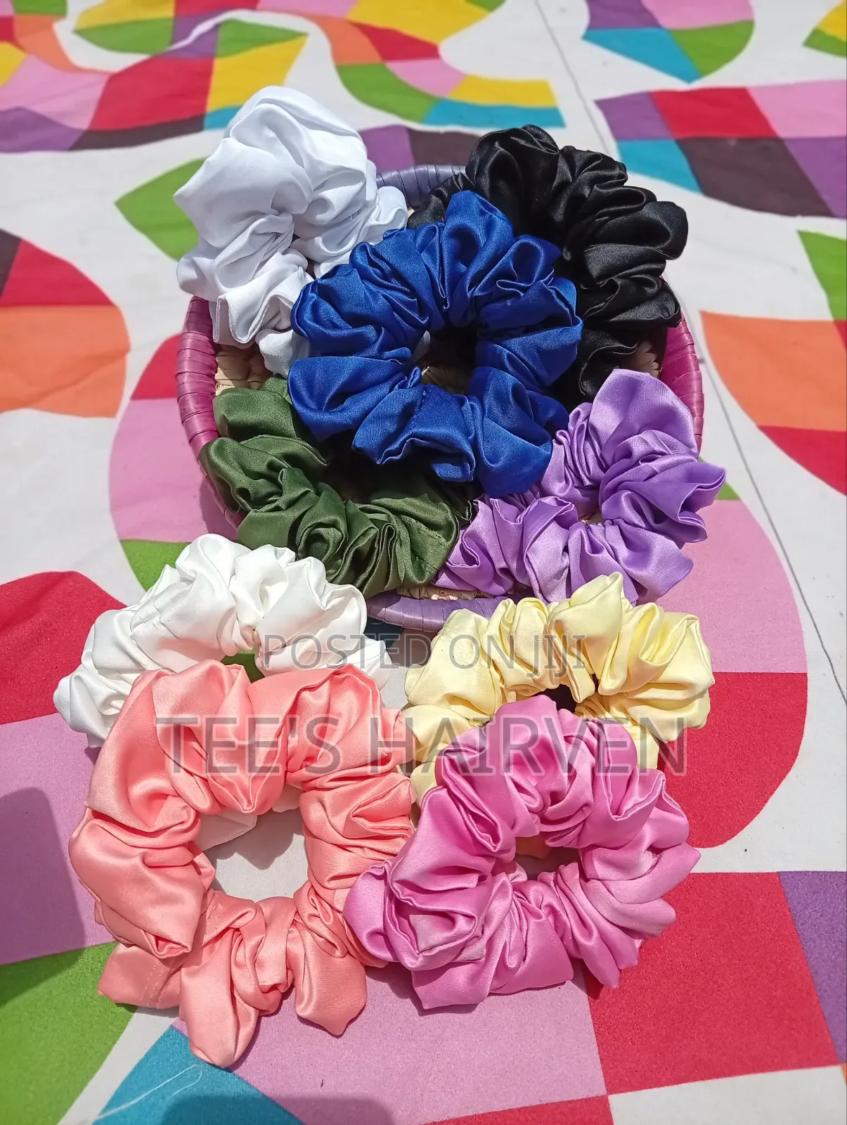 Satin Scrunchies