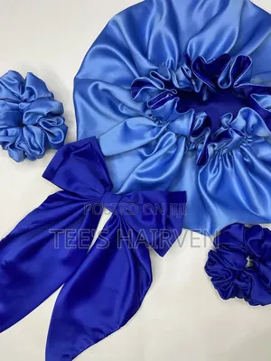 Satin Hair Bonnets Combo