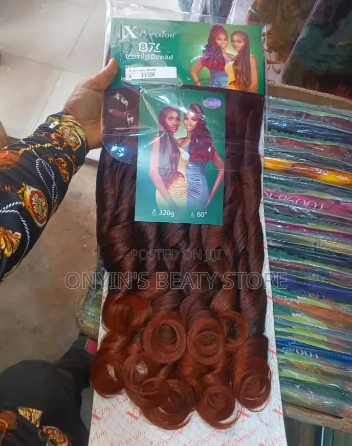 8x Expression Curly Braid