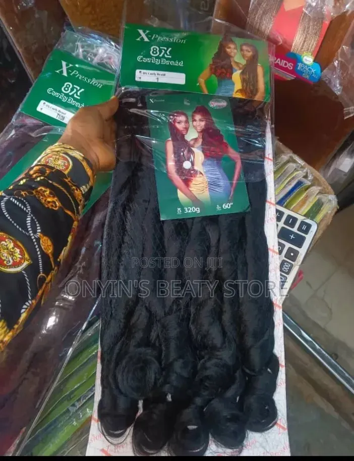 8x Expression Curly Braid