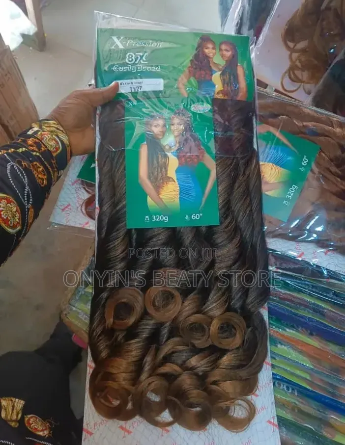 8x Expression Curly Braid