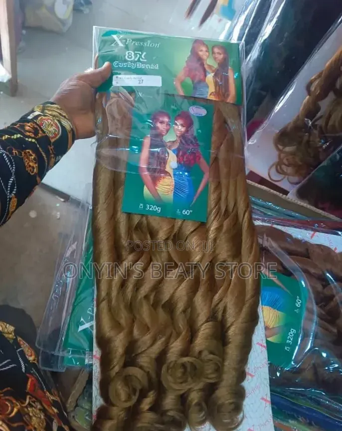8x Expression Curly Braid