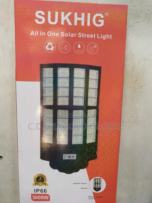 Sukhig 3000w Solar Street Light All in One