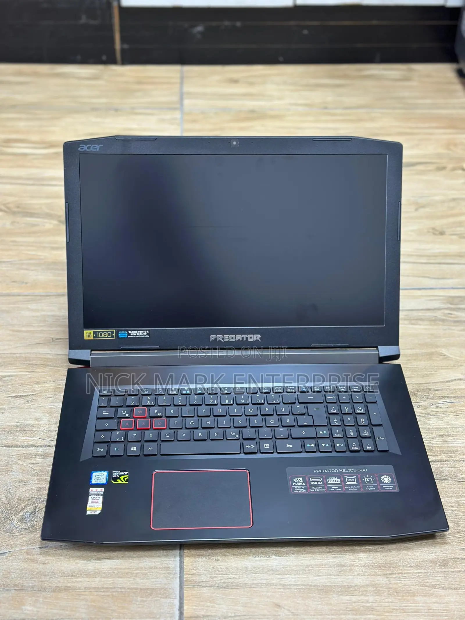 Laptop Acer Predator Helios 300 16GB Intel Core i7 SSD 512GB