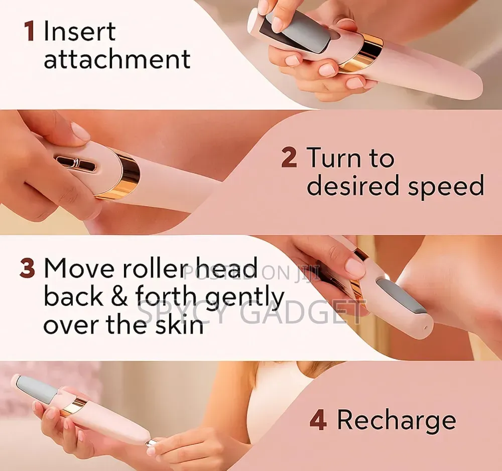 Flawless Pedi Electronic Pedicure Tool - Callous Remover