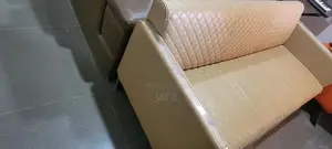 Foreign 3-seater Leather Sofa For Office And Home Use