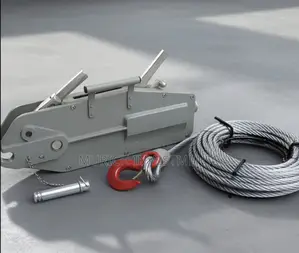 1.6 Ton × 20 Meter Tirfor Jack Wire Rope Pulling Winch Cable Puller