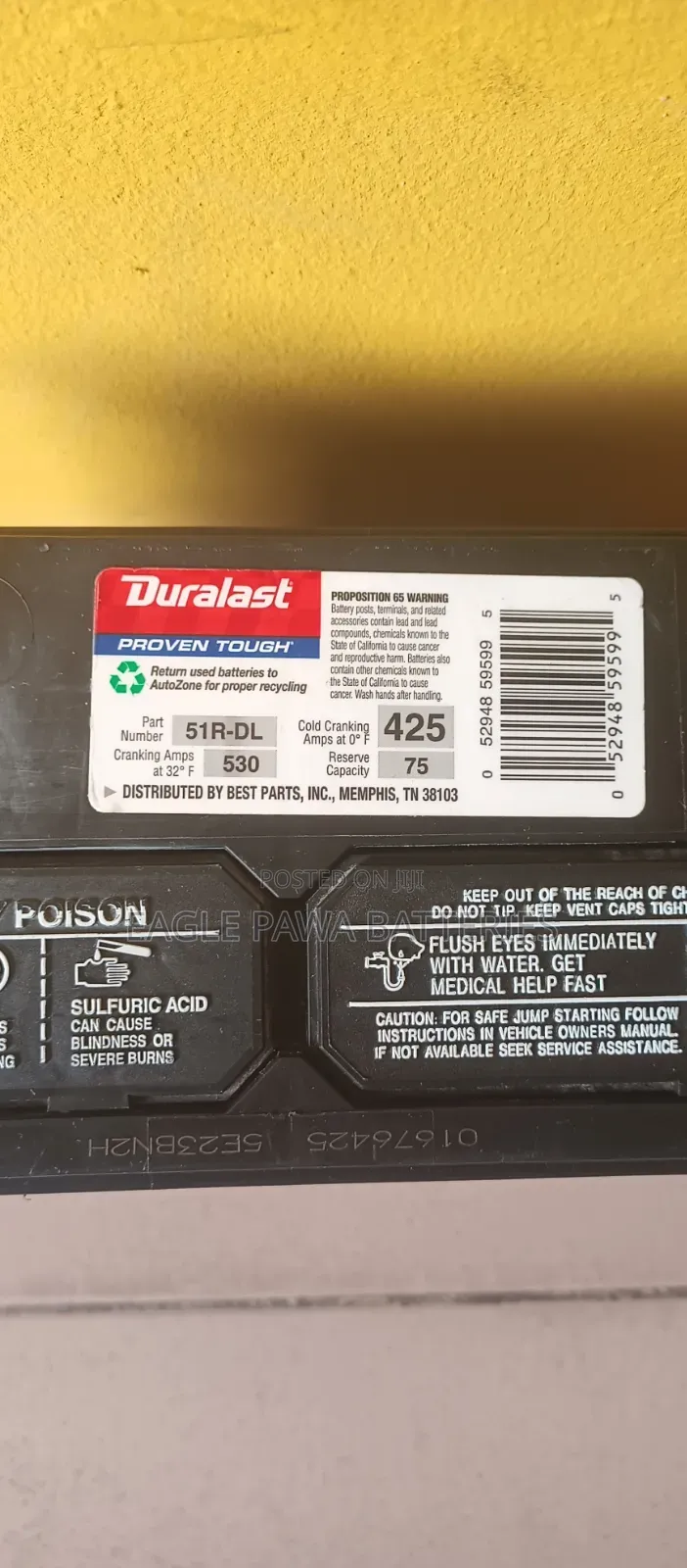Duralast 45ah