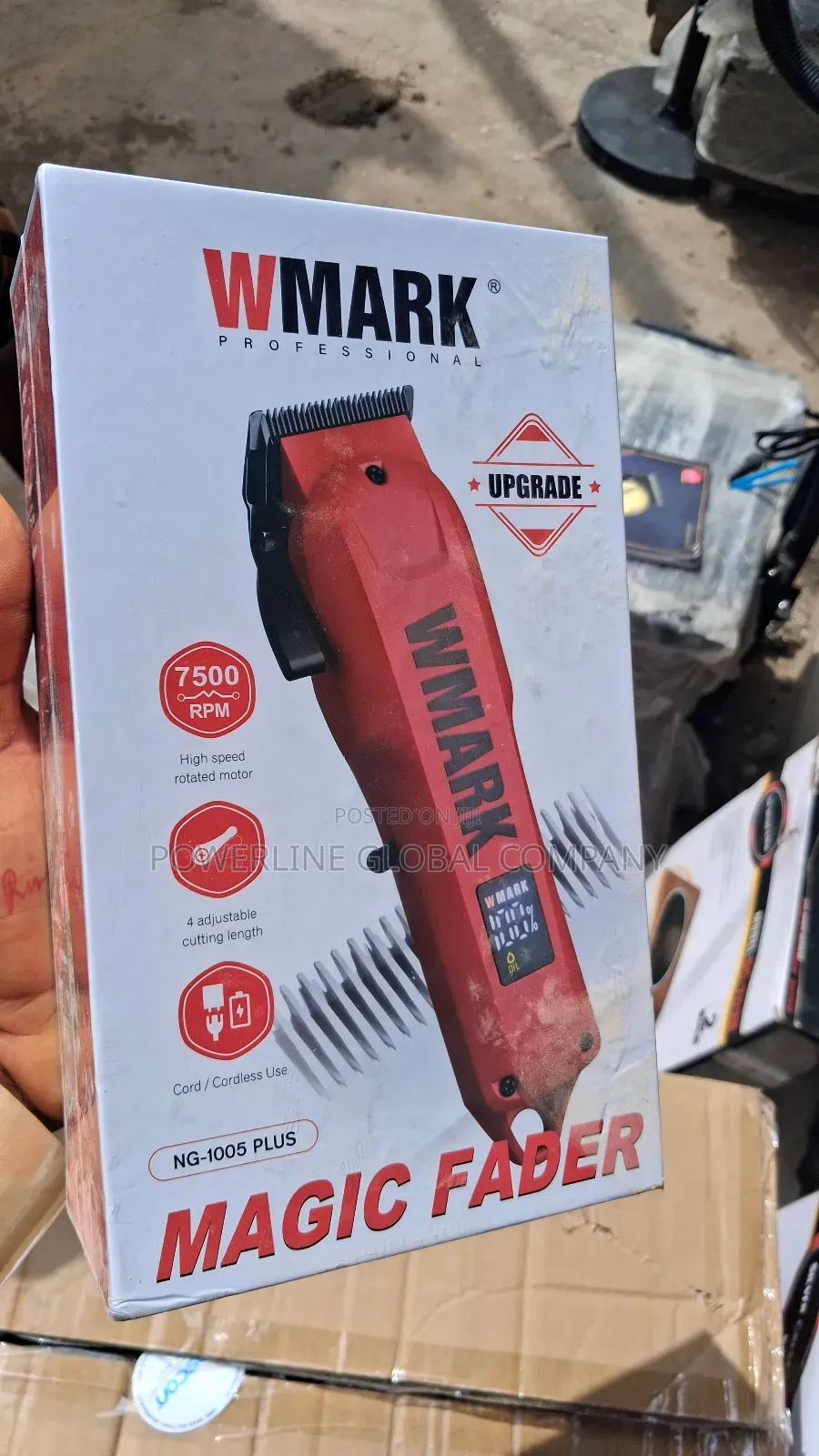 Clipper for Hair Cutting With High Battery Capacity