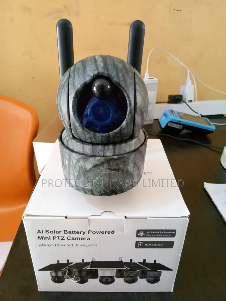 Solar PTZ CCTV Camera 4g (Ubox App)