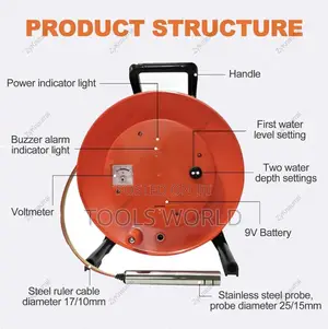 Water Level Meter 200m High Precision Borehole Depth Measuring