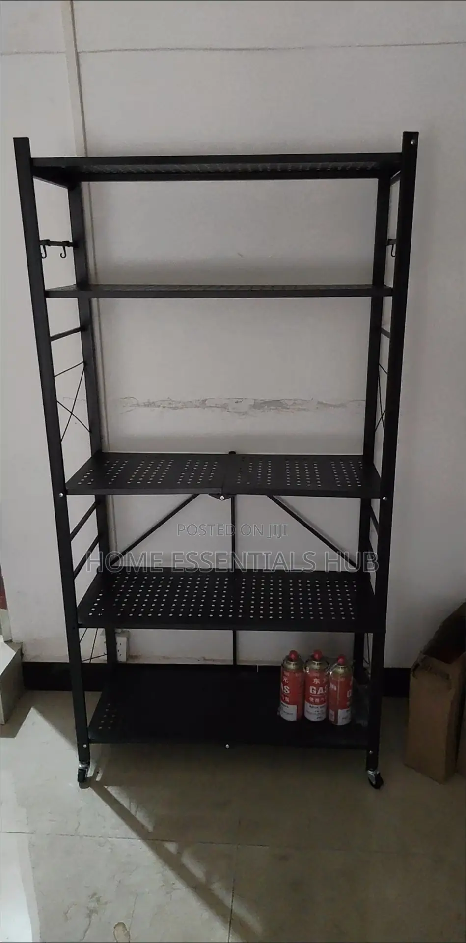 4 Layers Foldable Kitchen Rack/Shelf
