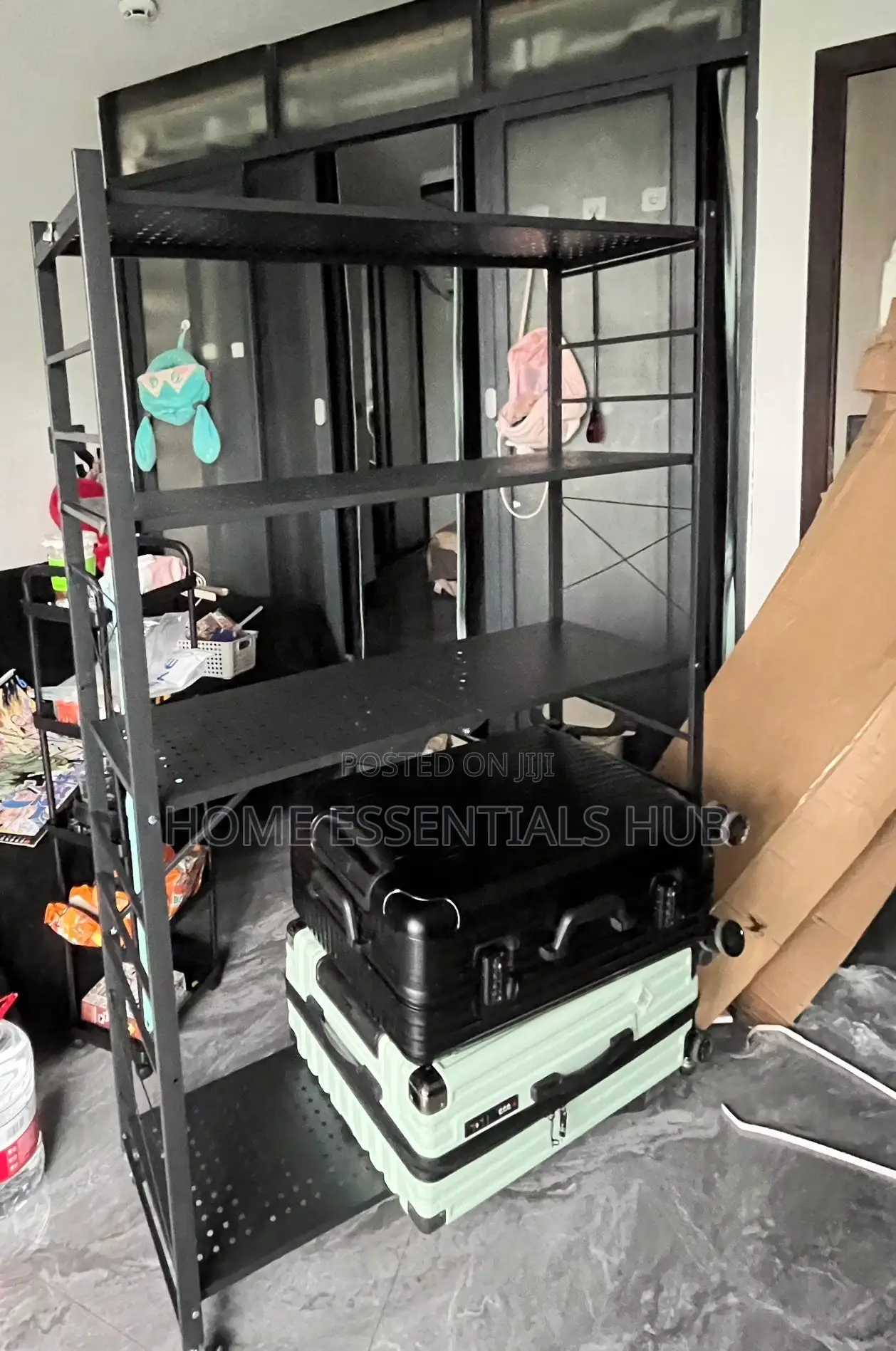 4 Layers Foldable Kitchen Rack/Shelf