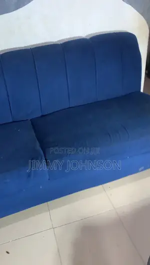 Royal Blue Color L Shape Chairs