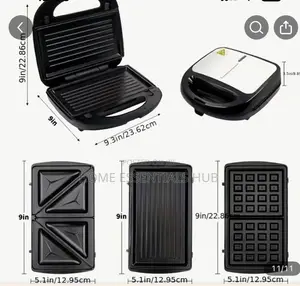 3 in 1 Multifunctional Sandwich Maker