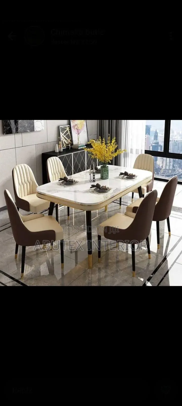 Durable and Executive Dinning Set by 6